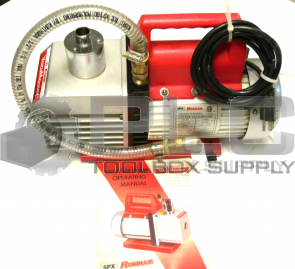 SPX ROBINAIR 15800 TWO STAGE VACUUM PUMP 1 HP 120V-60HZ