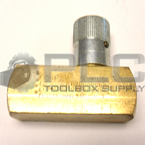PARKER F1200B BRASS COLORFLOW FLOW CONTROL VALVE