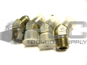 NEW LOT OF 4 PARKER 3/4" UNION 45 DEGREES 10-VTX-S