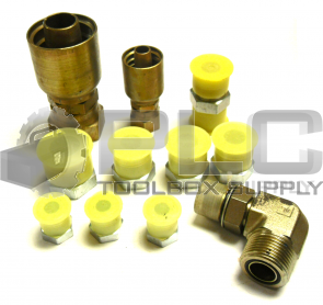 NEW MIXED LOT OF 11 PARKER BASE, REDUCER, UNION, 90 DEGREE AND  ADAPTER 