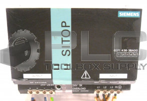 SIEMENS 6EP1 436-3BA00 POWER SUPPLYDC 24V/20A 3AC 400V-500V 50/60HZ