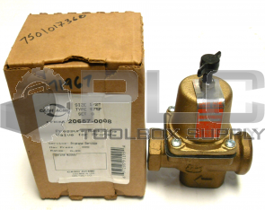 NEW IN BOX CASH ACME E75P PRESSURE REDUCING VALVE FOR PROPANE 1/2" SET 8 300 PSI