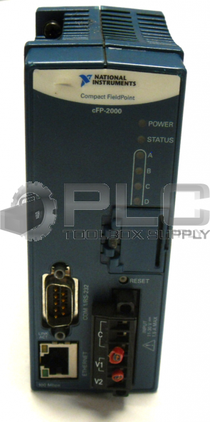 NATIONAL INSTRUMENTS CFP-2000 ETHERNET CONTROLLER INTERFACE 32MB 1 RS232 PORT