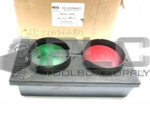 NEW RITE HITE 018280 RED/GREEN LIGHT ENCLOSURE 
