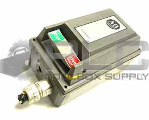 ALLEN BRADLEY 609-BCW MANUEL MOTOR STARTER AND ENCLOSURE 