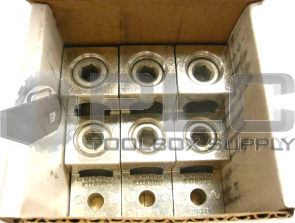 NEW BOX OF 3 BURNDY K11A30U  ALUMINUM TERMINAL LUG 