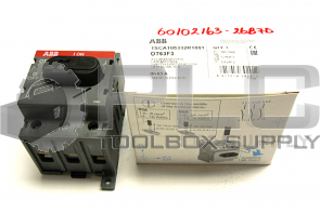 NEW ABB OT63F3 SWITCH DISCONNECTOR 1SCA105332R1001  