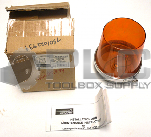 EDWARDS ADAPTABEACON 52CA-N5-40WH AMBER LIGHT *READ*