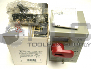 NEW IN BOX LEVITON N3303-DS DISCONNECT SWITCH 30AMP 600VAC 3PHASE