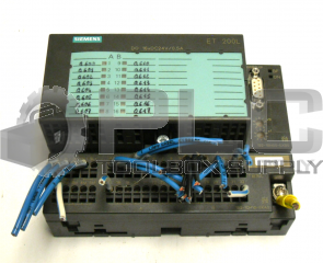SIEMENS 6ES7132-1BH00-0XB0 W/6ES7193-1CH10-0XA0 BLOCK 16 DO 24V DC