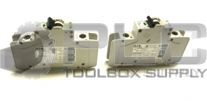 LOT OF 2 EATON FAZ-D10/1-NA  CIRCUIT BREAKER 10 A 1P FAZ-D10/1-NA-SP