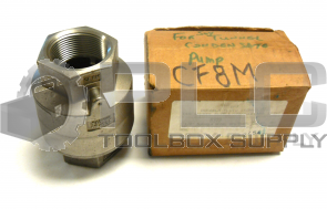NEW DFT CF8M CHECK VALVE 1-1/2 750 CWP 510 PSI CF8M 