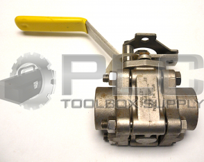 NEW APOLLO 86A-105-01 STAINLESS STEEL 3 PIECE BALL VALVE