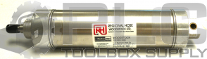 NEW REGIONAL HOSE WOODSTOCK LTD 2.50 DXPSRY PNEUMATIC CYLINDER 4" x 2.5" 250PSI 