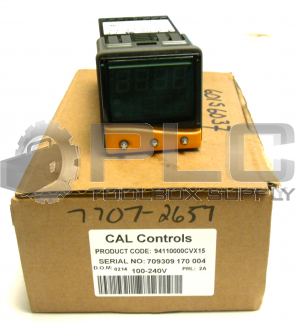 NEW CAL CONTROLS 9411 TEMPERATURE CONTROLLER 94110000CVX15