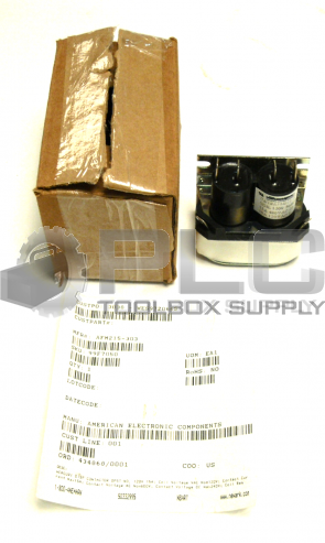 NEW IN BOX DURAKOOL AFM215-303 RELAY COIL 120V 50/60HZ