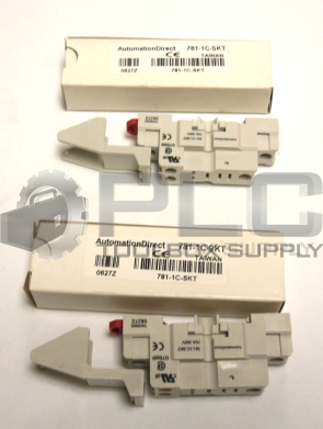 NEW LOT OF 2 IN BOX AUTOMATION DIRECT 781-1C-SKT  RELAY SOCKETS 