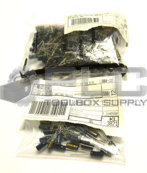 NEW LOT OF 235 PANASONIC EEU-FC1H100L CAPACITORS  