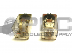 LOT OF 2 POTTER & BRUMFIELD KRP3DH RELAY 24VDC 