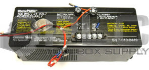 CHEMETRONICS SN 7-010-0449 POWER SUPPLY 100 WATT 24 VOLT SN 7-022-0126 AGC-4