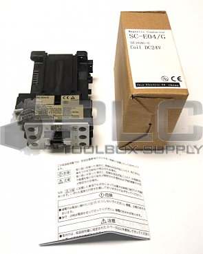 NEW IN BOX FUJI ELECTRIC SC-E04/G MAGNETIC CONTACTOR 24VDC COIL