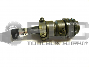 NEW AMPHENOL MS3106B18-1P CIRCULAR CONNECTOR PLUG SIZE 18