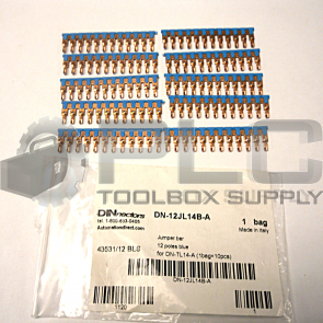 NEW LOT OF 10 AUTOMATION DIRECT DN-12JL14B-A DINNECTOR TERMINAL BLOCK 