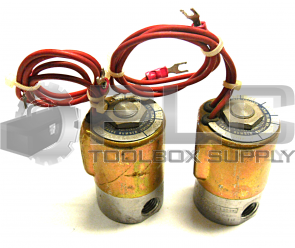 LOT OF 2 PETER PAUL 22Z05880GM SOLENOID VALVE 