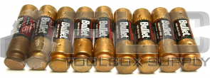 NEW LOT OF 9 BULLET ECNR6 UL CLASS RK-5 TIME DELAY FUSE