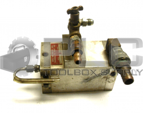 MAX MACHINERY 370-165 TRANSMITTER VALVE