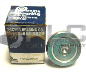 NEW PACIFIC BEARING PAC3016 BEARING HARDENED CROWN ROLLER 1.38IN DIA
