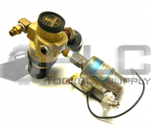 HONEYWELL V53LB2100 VALVE W/ C.A NORGREN R11-200-RNEA REGULATOR 