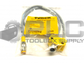NEW SEALED TURCK VB2-FKM 4.5/2RS 4.5T-0.3/0.3/S651 MOLDED TWIN JUNCTION 
