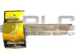 NEW BRADY 64813 BLACK ON YELLOW CARTRIDGES 4"X90' 8237-00