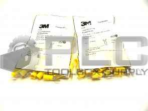 NEW SEALED LOT OF 2 3M 33-8-P INSULATED BUTTED S (100 TOTAL)