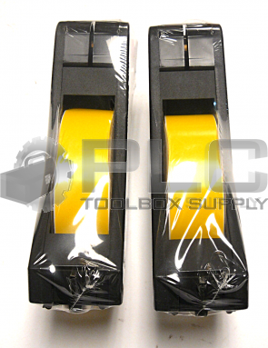 NEW LOT OF 2 BRADY 2-8235-00 TAPE CARTRIDGE BLACK ON YELLOW 64811