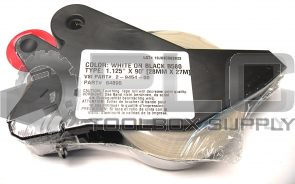 NEW BRADY 2-9454-00 WHITE/BLACK TAPE CARTRIDGE