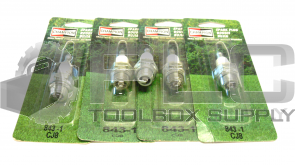 NEW LOT OF 5 CHAMPION 843-1 SPARK PLUGS 