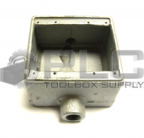 NEW CROUSE-HIND FDC 12 JUNCTION BOX TWO-GANG 1/2" X 3/4" FDC12 *QTY*