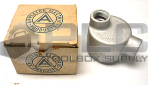 NEW APPLETON ELECTRIC GRLB100-A OUTLET BOX ALUMINUM JUNCTION UNILET 