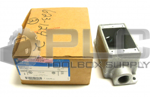 NEW EATON FDC2 SINGLE GANG BOX 3/4" 