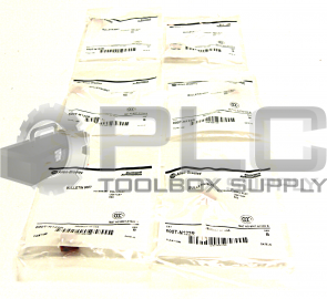 NEW SEALED LOT OF 6 ALLEN BRADLEY 800T-N122R /B PILOT LIGHT CAP RED 
