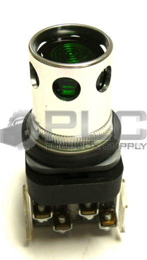 NEW ALLEN BRADLEY 800T-QAH2G PUSH BUTTON GREEN W/800TV-N374/A