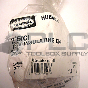 NEW HUBBELL 215ICI INSULATING CAP 15KV  