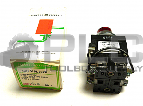 NEW GENERAL ELECTRIC CR104PLT22R RED INDICATOR LIGHT 