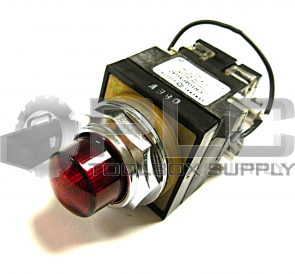NEW GENERAL ELECTRIC CR104PXG42 RED PILOT LIGHT 
