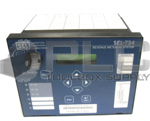 SCHWEITZER SEL-734 REVENUE METERING SYSTEM 073400531D1116E5XXX2A