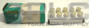 NEW BOX OF 10 FUSETEK BA9SLED24W LEDTEC BULBS WHITE QTY 10