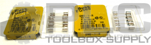 NEW LOT OF 2 BUSS GMD-1-R MIN. FUSES QTY 10