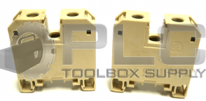 NEW LOT OF 2 SIEMENS 8WA1205 SCREW CONNECTION TERMINAL